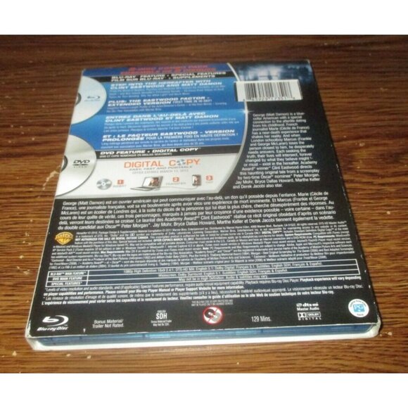 Hereafter (Blu-ray/DVD, 2011, 2-Disc Set) w/ slip cover - Picture 2 of 5